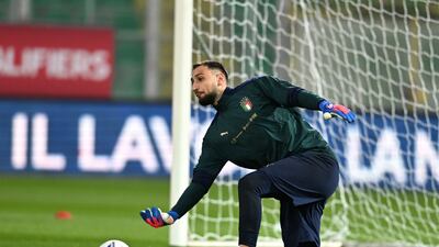 Italy goalkeeper Gianluigi Donnarumma. Getty Images