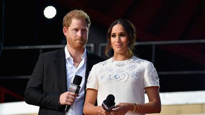 Prince Harry and Meghan and Spotify have ended their partnership. AFP