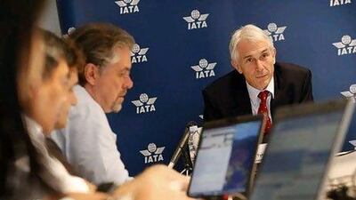 Tony Tyler, the Iata director general and chief executive. AP Photo