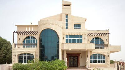 The house of Waleed Al Shamsi in Ras Al Khaimah. Jaime Puebla / The National