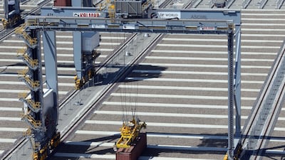 DP World has earmarked £1.5 billion for investment on the London Gateway. Stephen Lock for The National