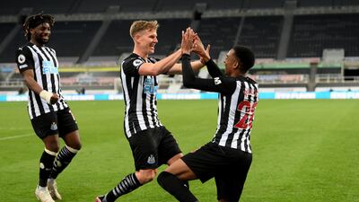 Matt Ritchie - 7, Was strong in his defensive play and put some brilliant balls into the away side’s box. Booked for dragging Jesus down after the Brazilian had got past him. Getty