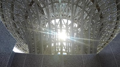 The pavilion covers 6,300 square metres of the Expo site and is entirely operated using solar energy and recycled water.