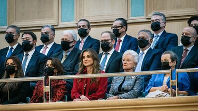 Jordan's King Abdullah II inaugurates the 19th Parliament’s second ordinary session.