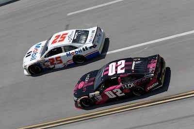 Breidinger describes her driving style, honed first in go-karts, then in open-wheel and finally stock cars, as highly calculated. Courtesy Toni Breidinger