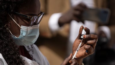 A syringe shortage in Africa is only exacerbating health care issues there. Photo: AP