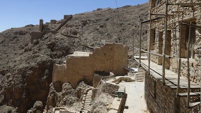A view of Deir Mar Moussa Al Habashi.