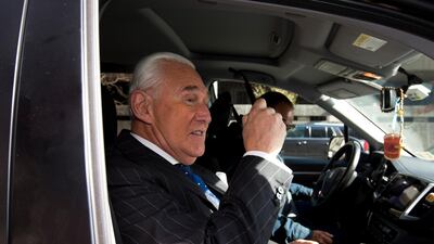Roger Stone said claims of him living a lavish lifestyle were 'a laughable joke'. AP Photo