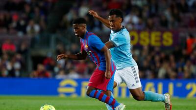 Ansu Fati (Depay 64’) – 6. No repeat of his goalscoring heroics from last time out when he found the net 75 seconds after coming off the bench against Real Betis. AP