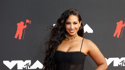 US TV and radio host Nessa arrives on the MTV Video Music Awards red carpet.