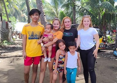 Irene Torres, right, helped her elderly employer get to the safe room in time before Hamas gunmen opened fire at their home in Kibbutz Kissufim. Photo: Irene Torres