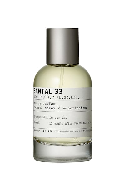 Santal 33 by Le Labo. Photo: Le Labo