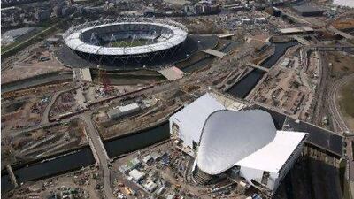 The construction the Olympic Stadium and other facilities for the London Olympic Games are expected to rejuvante a previously rundown area of the British capital, but there are doubts as to whether residents will benefit in the long run. Anthony Charlton / Olympic Delivery Authority / AFP