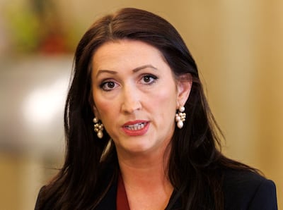 Emma Little-Pengelly has called for calm in Nothern Ireland. PA Wire