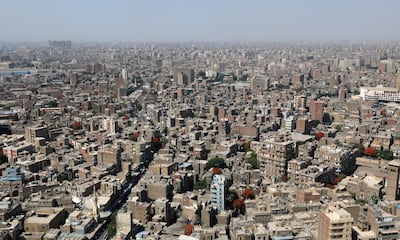 A view of Cairo, Egypt's capital. EPA