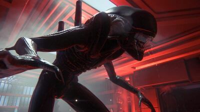 The alien from the video game Alien: Isolation. AP Photo/Sega