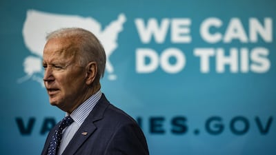 'All over the world, people are desperate to get a shot that every American can get at their neighbourhood drugstore,' Mr Biden said. Bloomberg