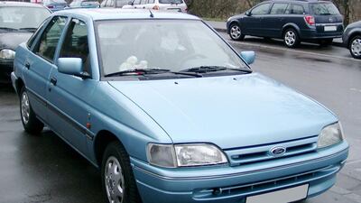 The fifth-generation Ford Escort. Courtesy Rudolf Stricker