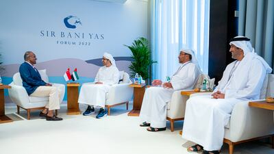 Sheikh Abdullah met Kasiviswanathan Shanmugam, Singapore's Minister for Home Affairs and Law.