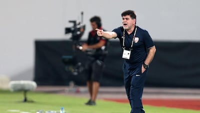 Abdulwahab Abdulqadir is tasked with saving Baniyas from relegation from the Arabian Gulf League. The club are bottom of the table and seven points from safety. Christopher Pike / The National