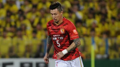 Zhang Linpeng is rated as one of the finest young talents in Chinese football, capable of operating at right-back or central defence. Masashi Hara / Getty Images