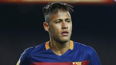 Neymar has reportedly been identified by Paris Saint Germain as the top target to replace Zlatan Ibrahimovic. Alejandro Garcia / EPA