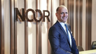 Noor Bank chief executive John Iossifidis. The lender is in the middle of a takeover by Dubai Islamic Bank, the UAE's largest Shariah-compliant lender. Victor Besa / The National