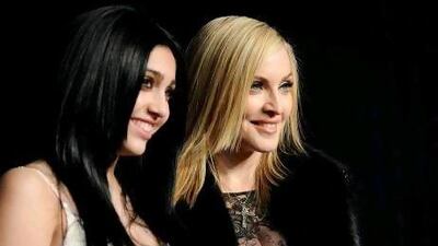 Lourdes Leon, Madonna's daughter, left, will be part of the pop star's forthcoming world tour.