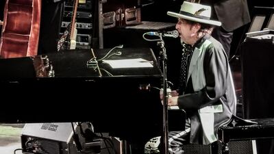 Bob Dylan was awarded the Nobel Prize for Literature on April 1, 2017. Shutterstock