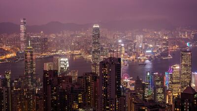 The International Finance Centre (IFC) in Hong Kong. Months of large-scale protests and unrest in the city have unnerved investors. Bloomberg