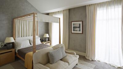 The two-bedroom penthouse has floor-to-ceiling windows, offering a chance to watch London's seasonal change from a unique pespective. Courtesy Knight Frank