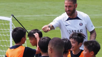 PSG defender Sergio Ramos. AFP