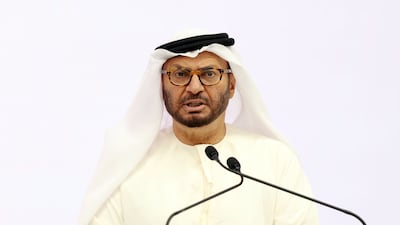 Dr Anwar Gargash, diplomatic adviser to President Sheikh Mohamed. Chris Whiteoak / The National