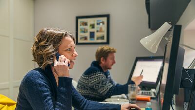 Millions worked from home during the pandemic but the business infrastructure was lacking. Getty