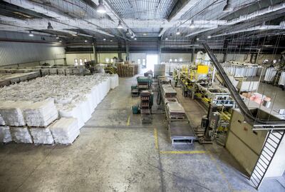 The facilities at Bee'ah Waste Management. Ruel Pableo for The National.