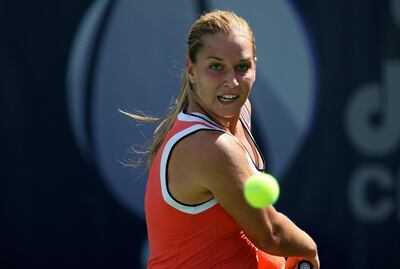 Dominika Cibulkova prodiced a deep run at Wimbledon. Pawan Singh / The National