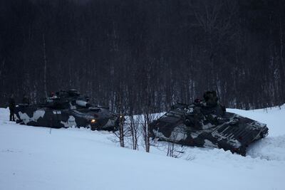 Sweden's armed forces have already taken part in Nato exercises in the Arctic Circle. Reuters