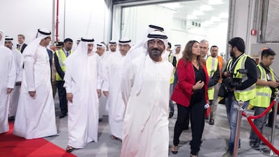 The new purpose-built facility dedicated exclusively to transporting temperature sensitive pharmaceutical shipments at Dubai International Airport. Reem Mohammed / The National
