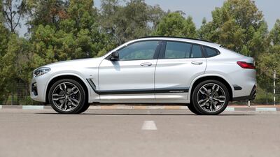 The 2019 BMW X4 M40i in Abu Dhabi. Chris Whiteoak / The National