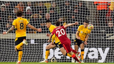 Conor Coady – 7. The boyhood Liverpool fan overcame a painful knock to put in a sterling display at the heart of the defence. His block on the line from Jota saved a certain goal. PA