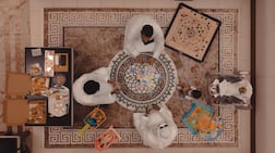 Dheyab Al Nuaimi was awarded first place for a photograph capturing a multi-generational family gathering rooted in Emirati traditions. Photo: Dheyab Al Nuaimi