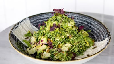 Wholesome food options include a mixed veggie bowl. Courtesy Tom & Serg