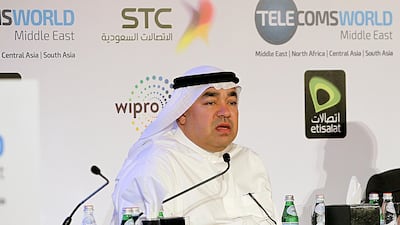 Dr Tarig Enaya, senior vice president of enterprise at STC. Satish Kumar / The National