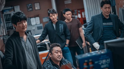 'The Roundup' stars Ma Dong-seok, also known as Don Lee, as the brutal but effective police detective Ma Seok-do. All Photos: Hong Films