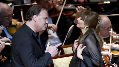 Bryn Terfel and Victoria Yastrebova. Courtesy Abu Dhabi Festival