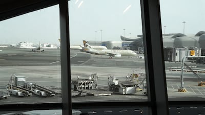 Flights to and from the UAE have been severely impacted since the US-Israeli war with Iran. Pawan Singh / The National