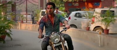 Shahid Kapoor plays the titular character - a man who remains on edge throughout the film