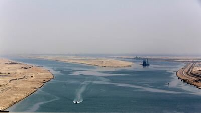 The Suez Canal offers a gateway from the Red Sea to the Mediterranean and is key to global trade. AP