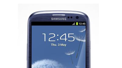 No 6: Apple's iPhone 4S has a 2.5 per cent share in UAE handsets. Courtesy Apple