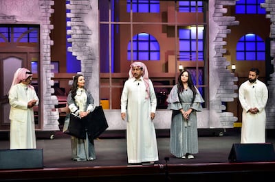 Al Theeb fi Al Qleeb (The Wolf in the Heart) marks Saudi comedy icon Nasser Al-Qasabi’s return to theatre after 30 years. MBC Group